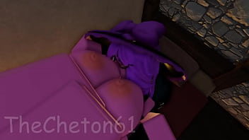 Roblox Futa humps a witch gal in the village