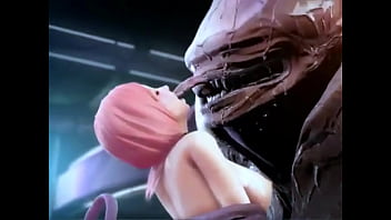 Ultra-cute gal get culo boinking with alien - Anime porn 3 dimensional 15